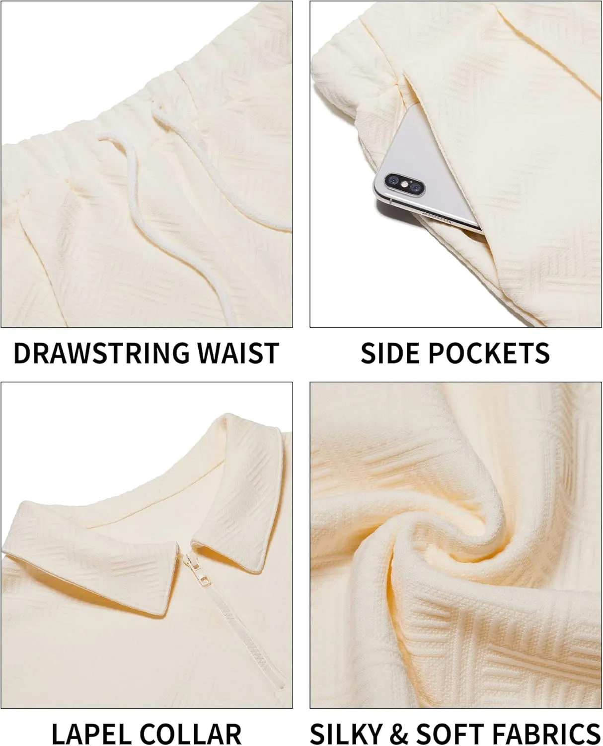 Beotyshow Mens Polo Shirt and Shorts Sets Outfits 2 Piece Fashion Summer Tracksuits Casual Short Sleeve Set