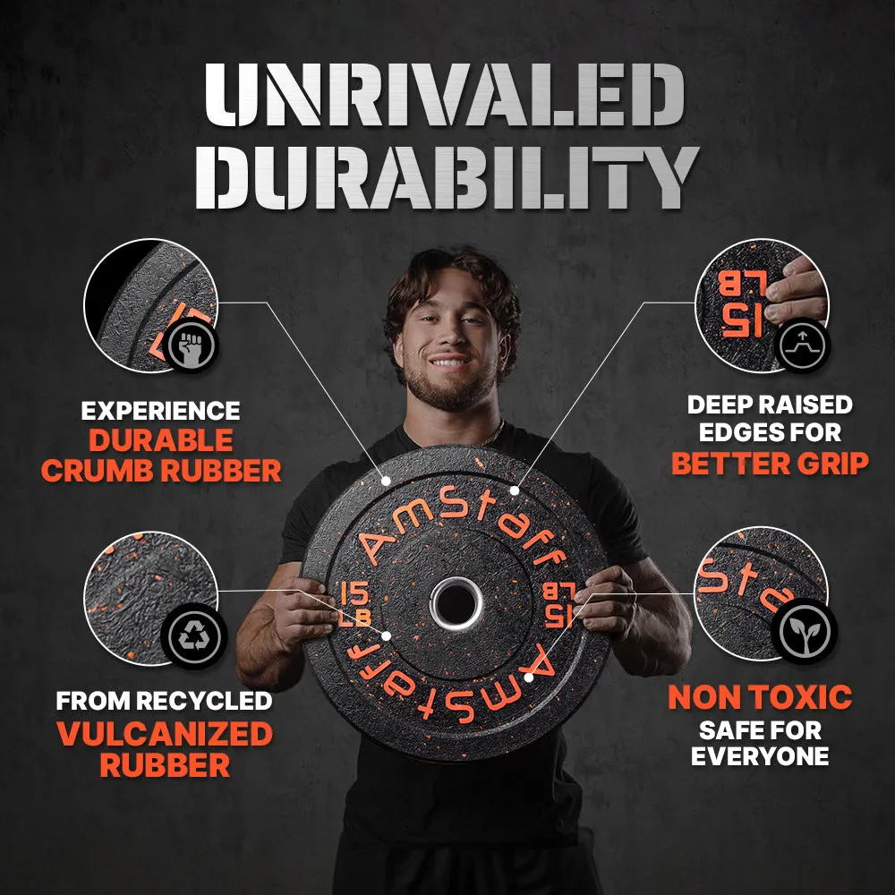 Crumb Rubber Bumper Plates