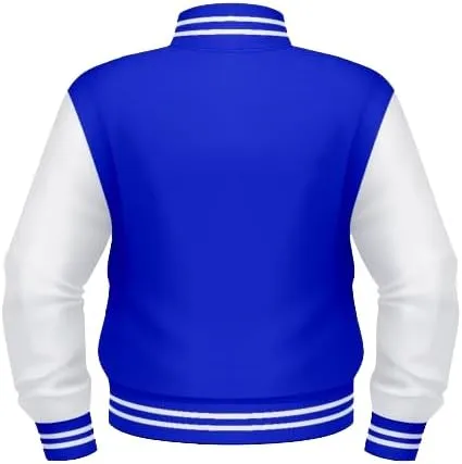 Custom Varsity Jacket, Baseball/Basketball Letterman Unisex Wool and Leather Varsity Jacket Mens/Womens