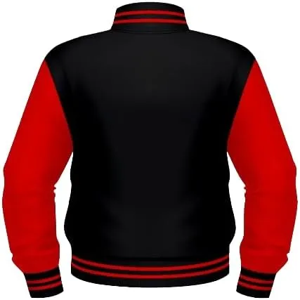 Custom Varsity Jacket, Baseball/Basketball Letterman Unisex Wool and Leather Varsity Jacket Mens/Womens