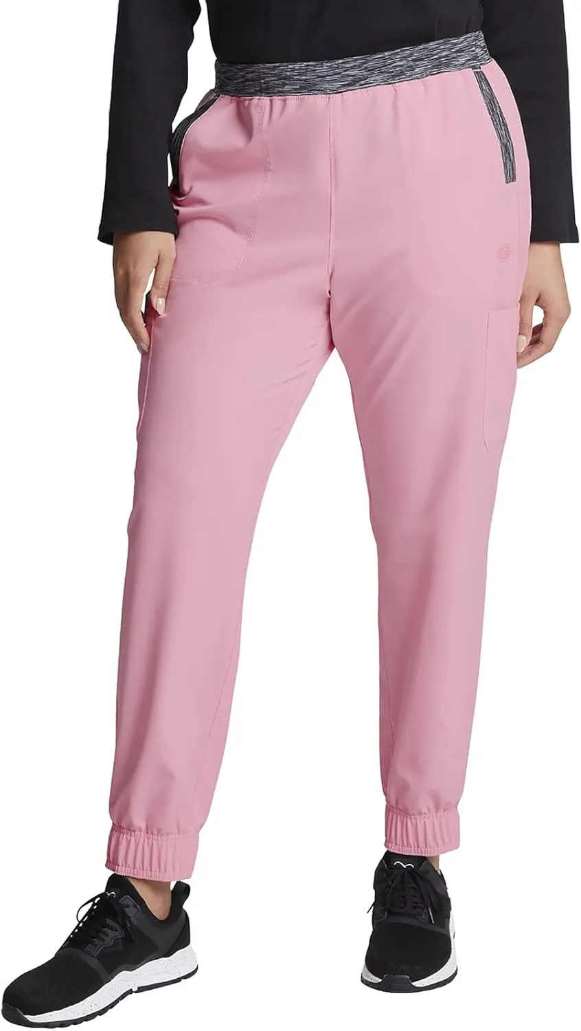 Dickies Dynamix Women Scrubs Pant Natural Rise Tapered Leg Mlange Jogger DK186