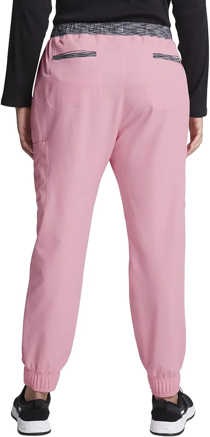 Dickies Dynamix Women Scrubs Pant Natural Rise Tapered Leg Mlange Jogger DK186