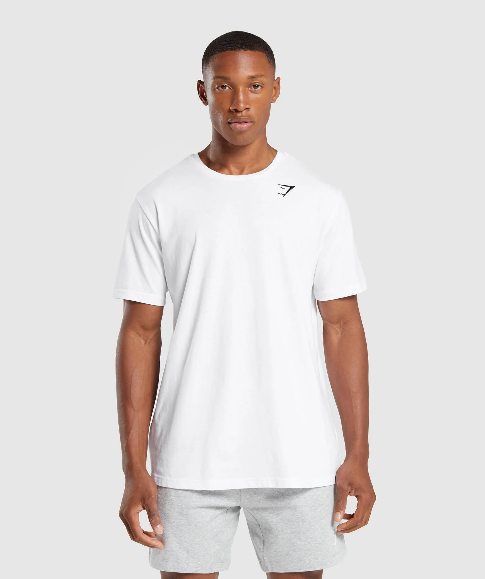 Gymshark Crest T-Shirt - White