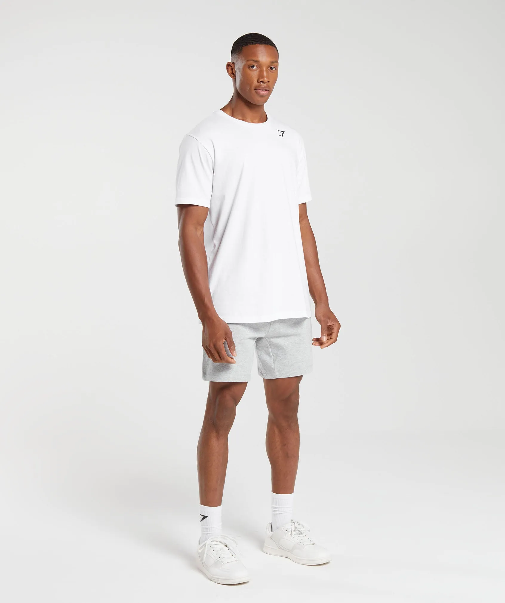 Gymshark Crest T-Shirt - White