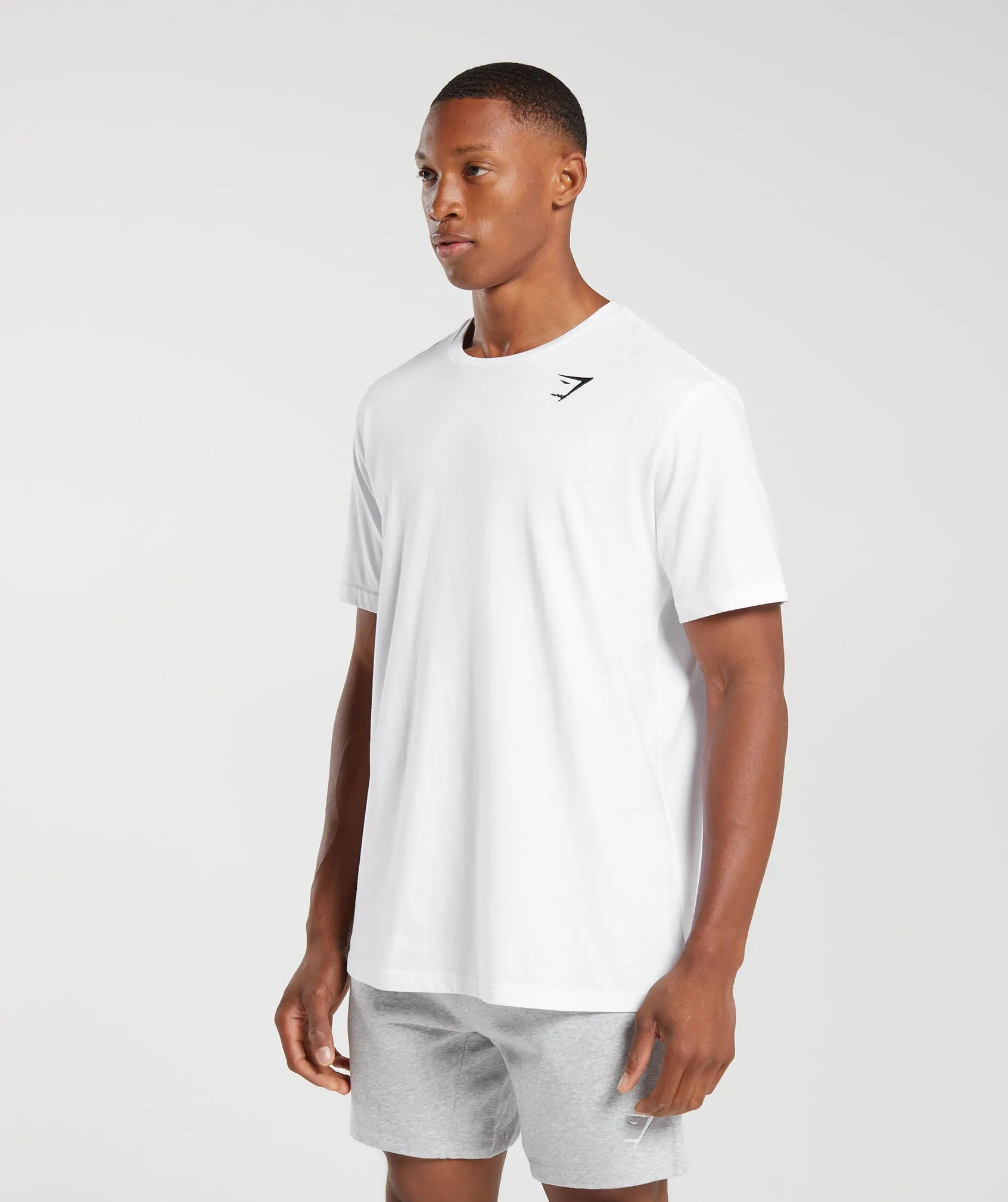 Gymshark Crest T-Shirt - White