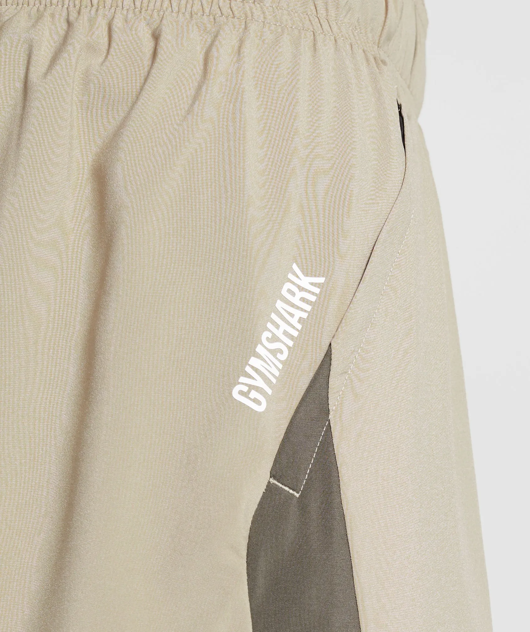 Gymshark Sport  7" Shorts - Sand Brown/Camo Brown
