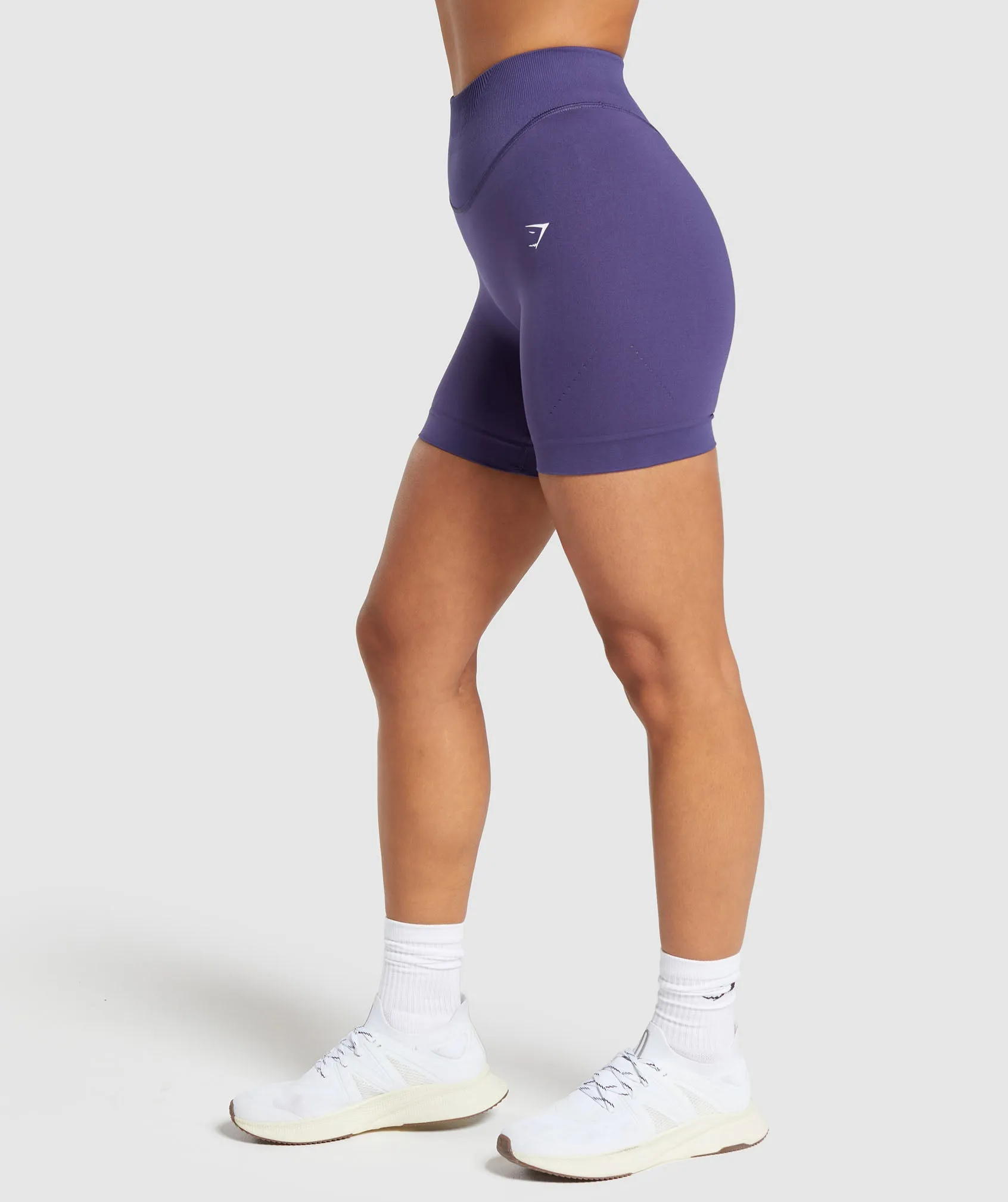 Gymshark Sweat Seamless Shorts - Galaxy Purple