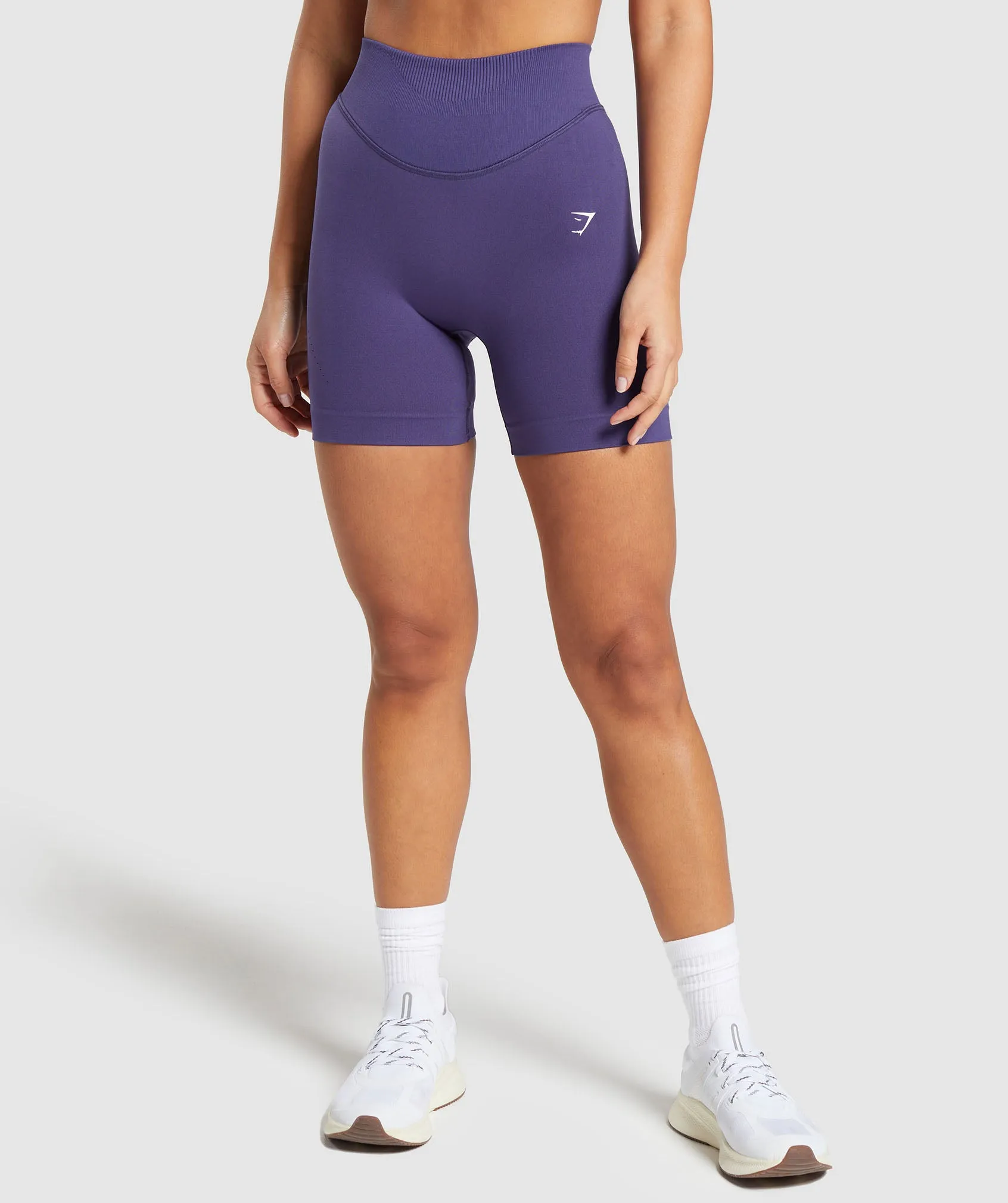 Gymshark Sweat Seamless Shorts - Galaxy Purple
