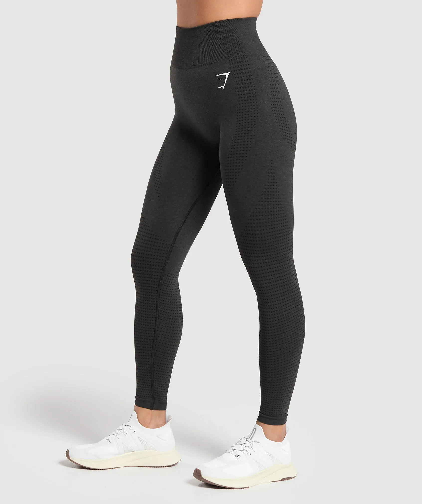 Gymshark Vital Seamless 2.0 Leggings - Black Marl