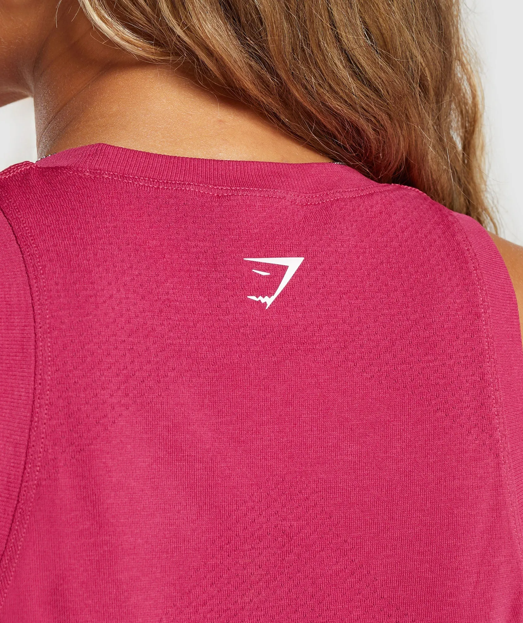 Gymshark Vital Seamless 2.0 Light Tank - Vintage Pink/Marl