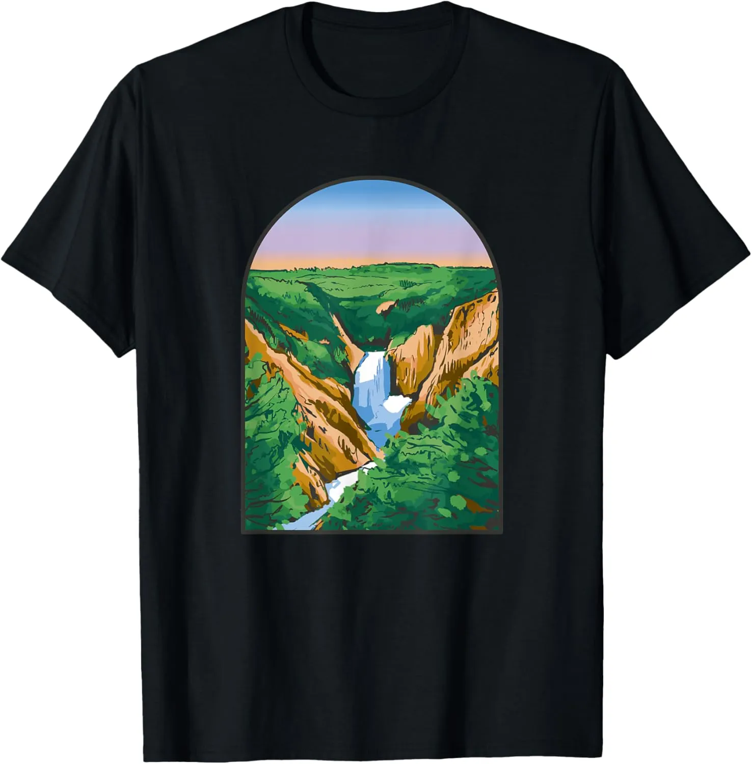 Landscape Nature Natural Visit Adventure Travel T-Shirt