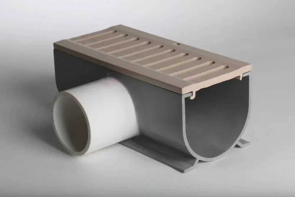 Linear Drain for Pool Decks and Driveways - The 3" Water Hog