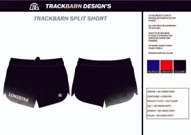 Lonestar-PV- Youth Split Track Short