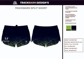 Mercury-Athletic-Club Youth Split Track Short