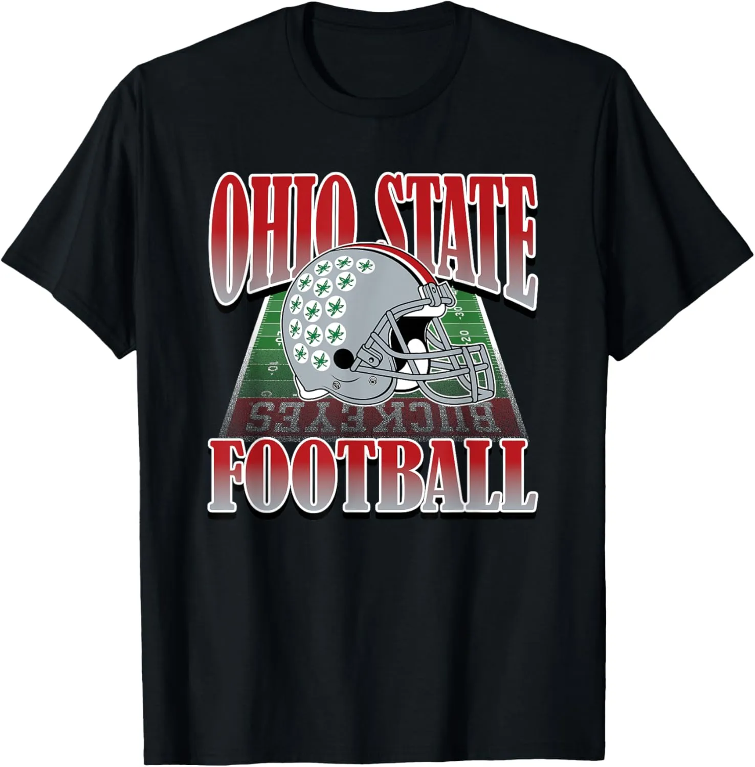 Ohio State Buckeyes Vintage Football Helmet 90's T-Shirt