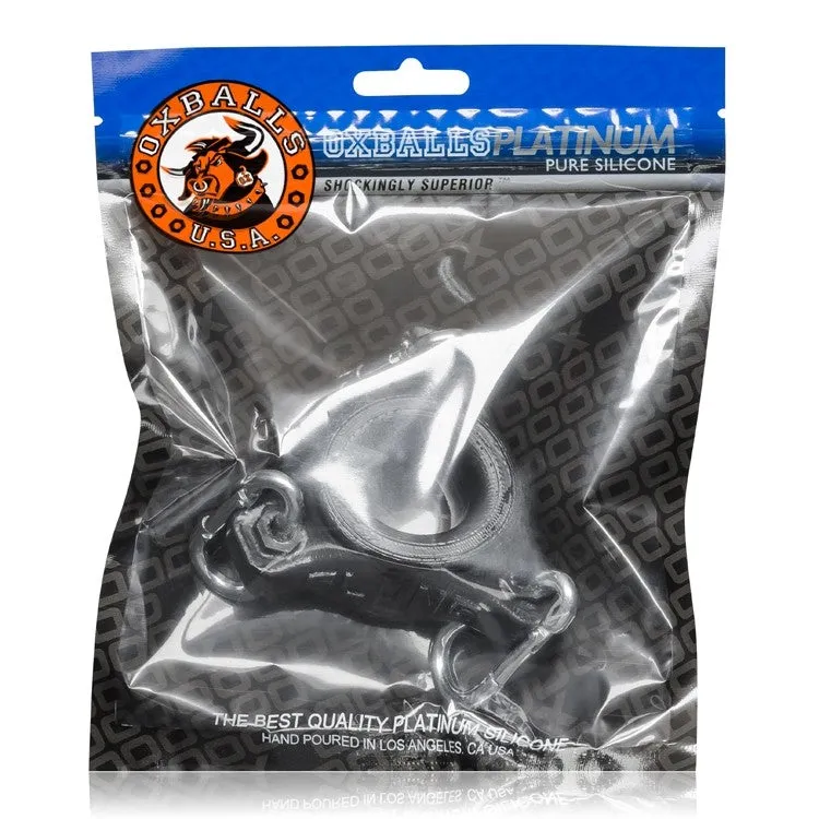 Oxballs Slung Weighted Parachute Ball Stretcher - Black