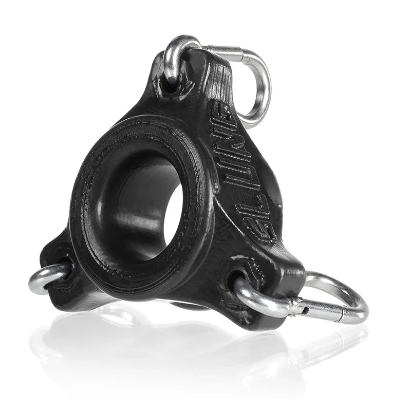 Oxballs Slung Weighted Parachute Ball Stretcher - Black