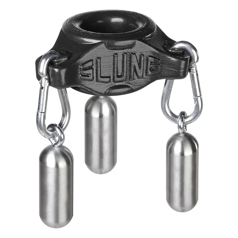 Oxballs Slung Weighted Parachute Ball Stretcher - Black