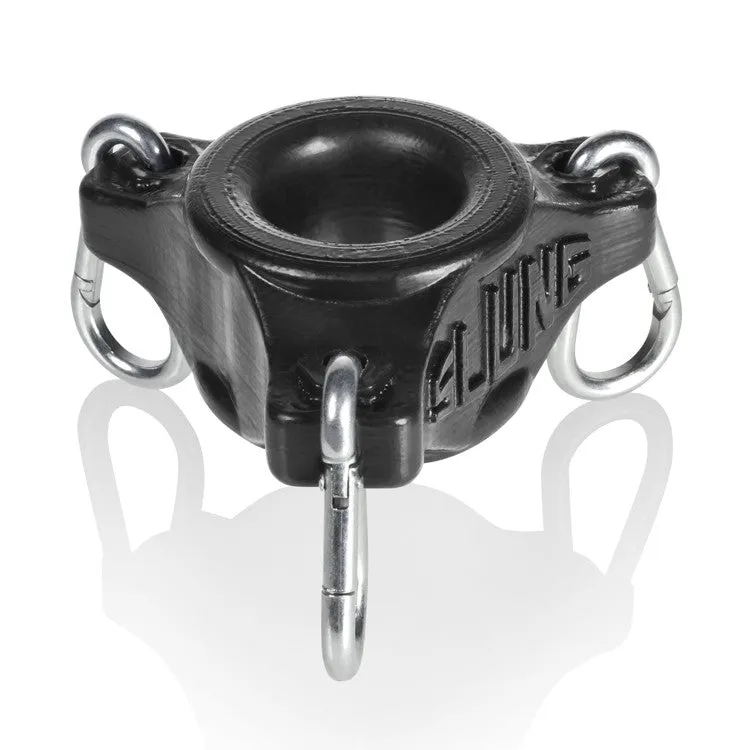 Oxballs Slung Weighted Parachute Ball Stretcher - Black