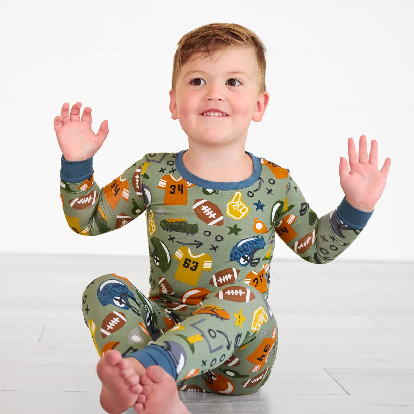 Touchdown Time Two-Piece Pajama Set