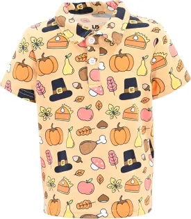Unique Baby Short Sleeve Collared Boys Polo Shirt, Toddler Kids Polo Shirts