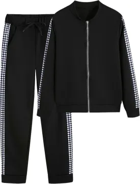 Women's 2 Piece Tracksuit Sweatsuits Sets Hoodie Sweatshirt and Jogging Sweatpants Suit